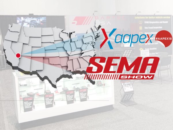 Bartec Exhibit their Award Winning TPMS Tools at the 2018 SEMA and AAPEX