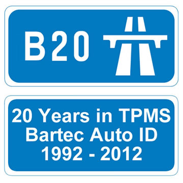 June 2012 - Bartec is 20 years old - Bartec Auto ID Leading the way in TPMS for 20 years