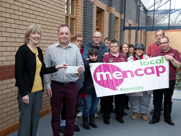 Bartec Auto ID supports Local Barnsley Mencap Charity
