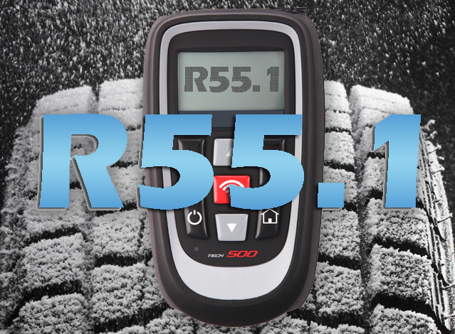 Latest update for the winter tyre season with R55.1!