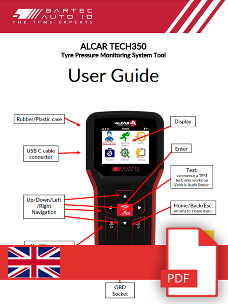 TECH350 ALCAR User Manual English