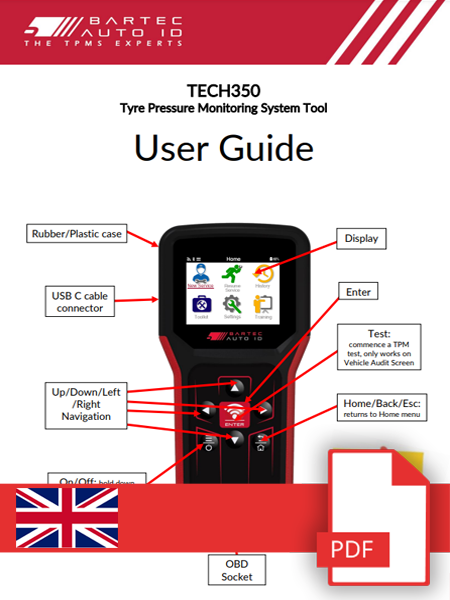 TECH350 User Manual English
