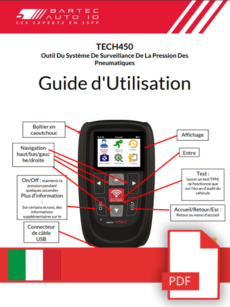 TECH450 User Manual Italian