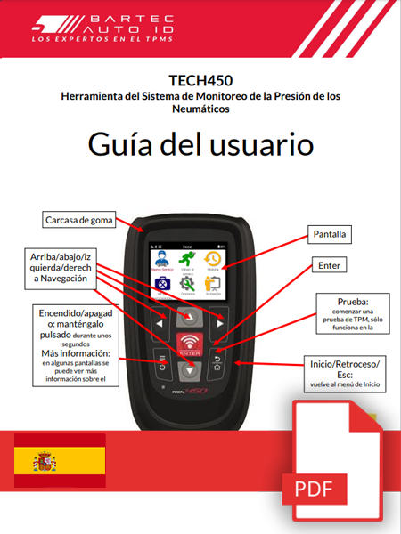 TECH450 User Manual Spanish