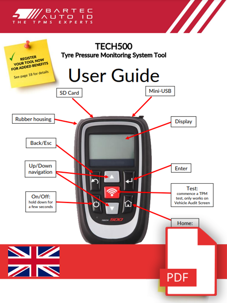 TECH500 User Manual English