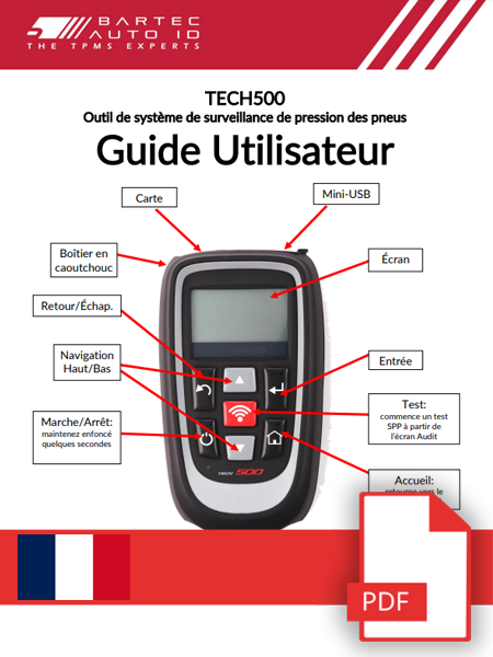 TECH500 User Manual French
