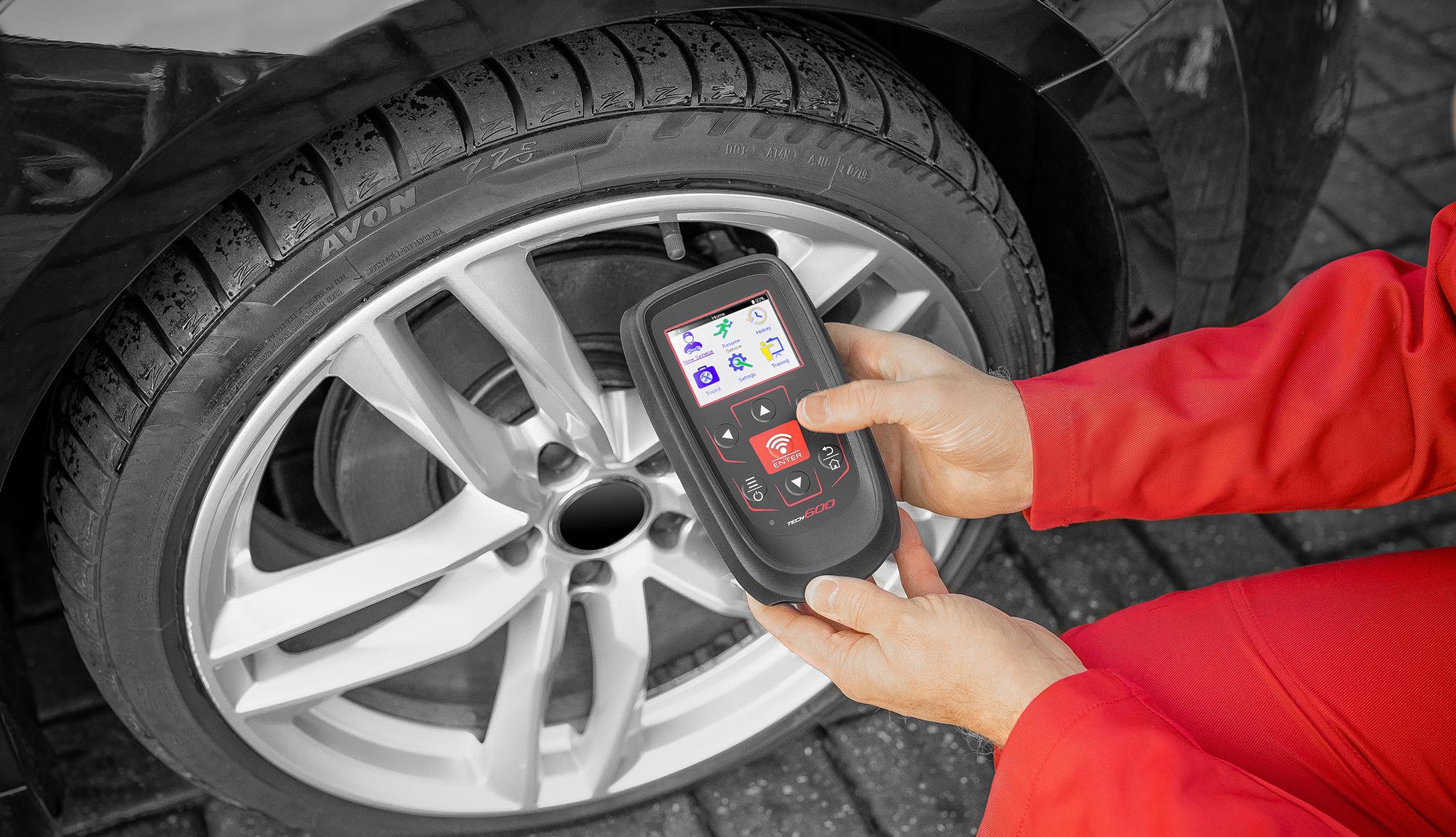 Professional TPMS Tools with Connectivity