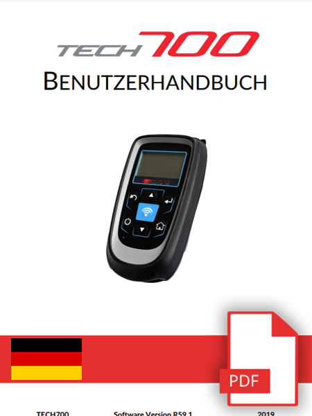 TECH700 User Manual German