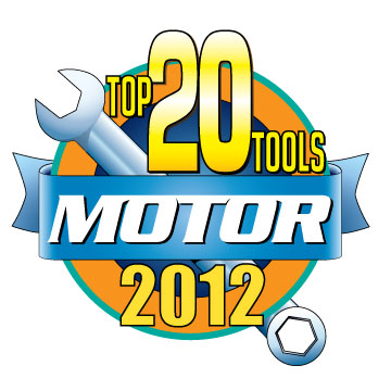 October 2012 - MOTOR Magazine Top 20 Tools Award for Bartec USA TECH400SDE